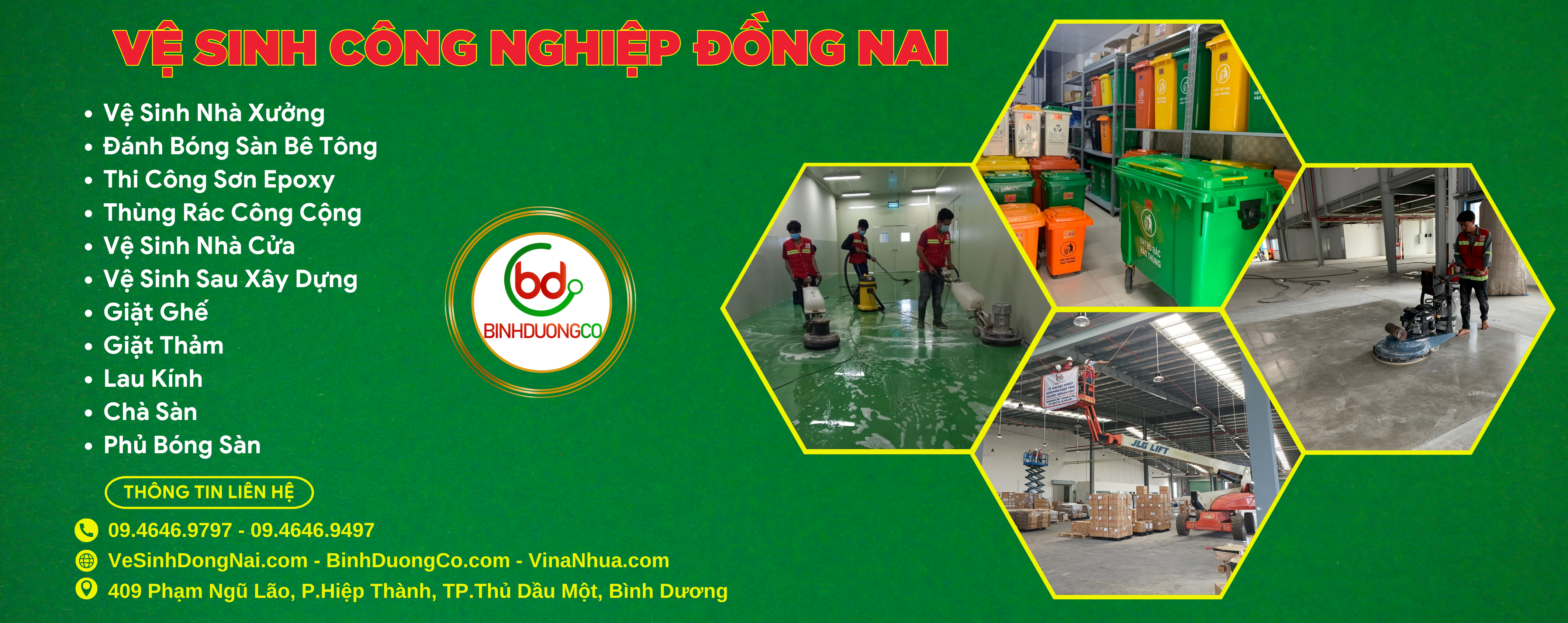 vệ sinh công nghiệp Đồng Nai