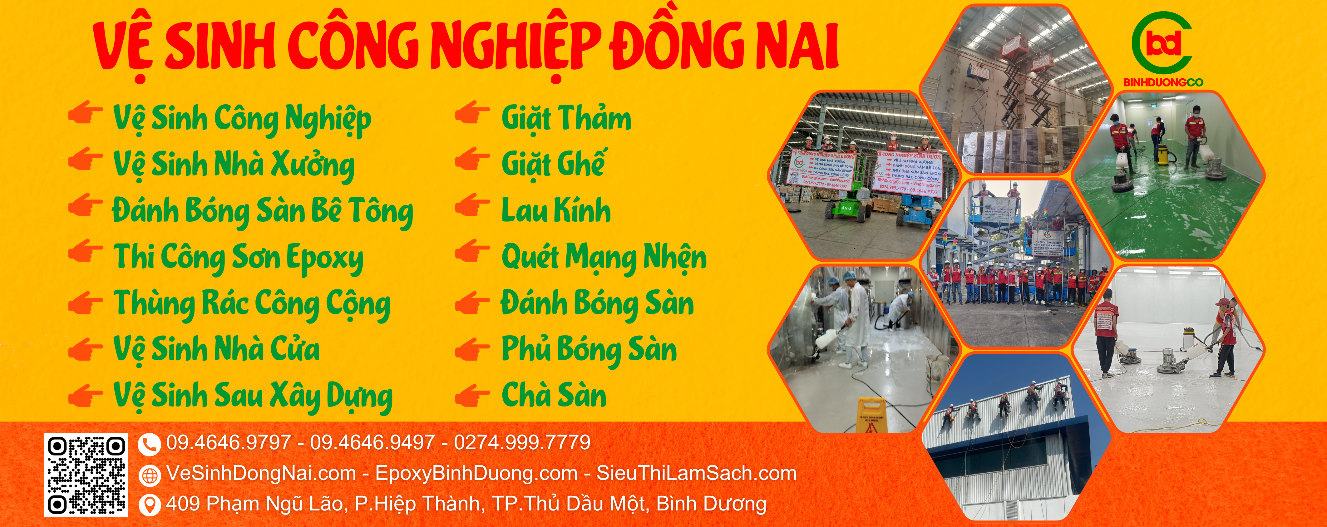 Vệ sinh công nghiệp Đồng Nai